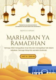 Marhaban ya Ramadhan 1447 H